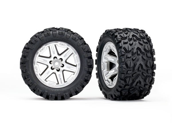 TRA6774R 6774R Talon Extreme Tires, RXT Wheels, 2.8", Red