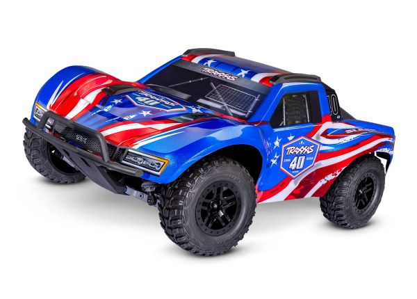 TRA68454-4-40TH 68454-4-40TH Slash 4X4 Brushless 1/10 Short Course Truck RTR, 40th Anniversary Edition