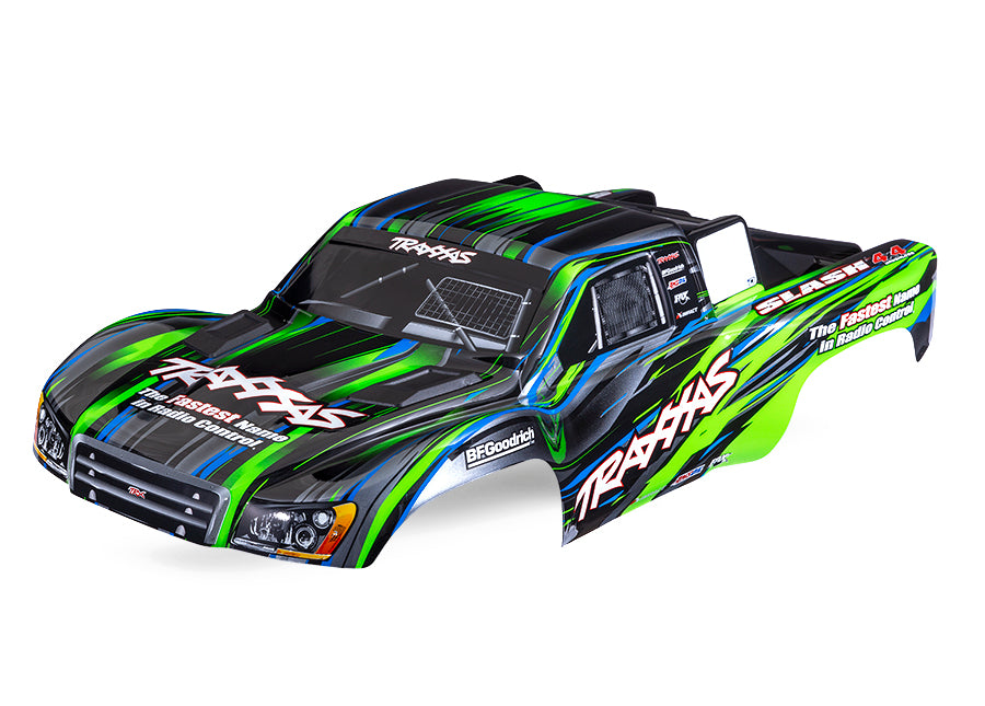TRA6932-GRN 6932-GRN Slash 4x4 Body, Green