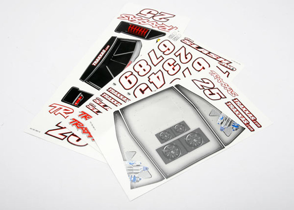 TRA7013 7013 Slash 1/16 Decal Sheets