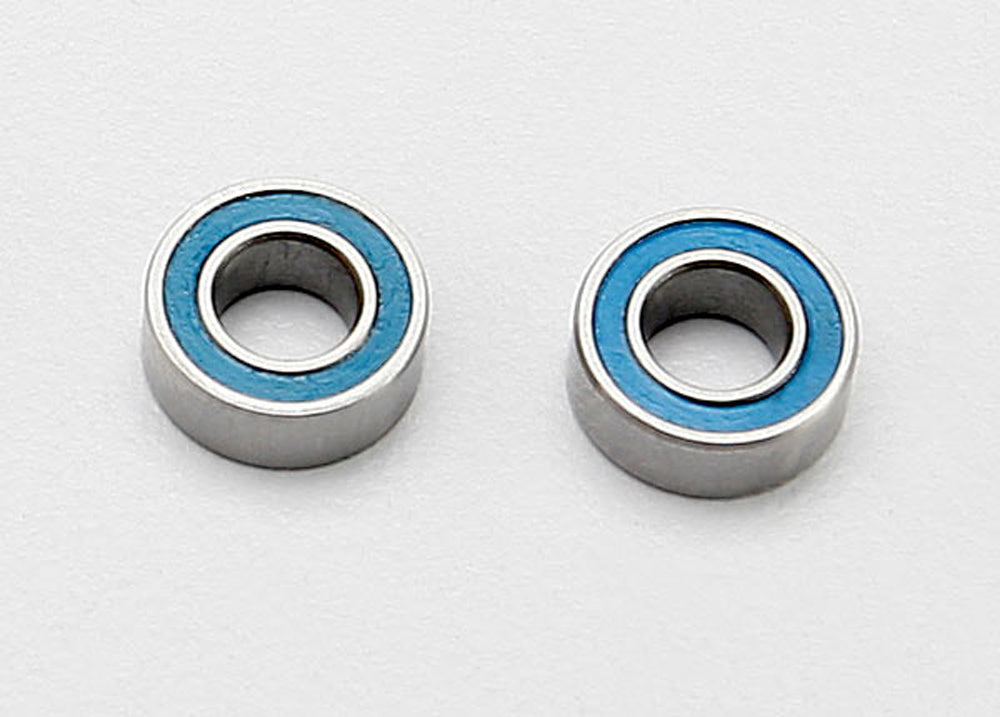 TRA7019 7019 Ball Bearings, Blue Rubber Sealed, 4x8x3mm