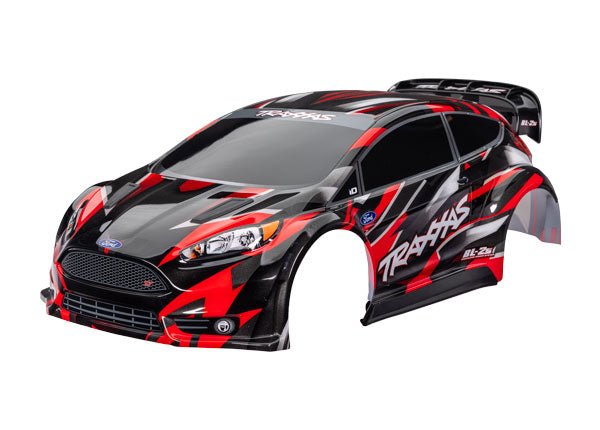 TRA7418-RED 7418-RED Ford Fiesta Body, Red