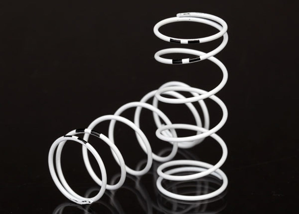 TRA7444 7444 GTR Long Shock Springs, White, 0.767 Rate