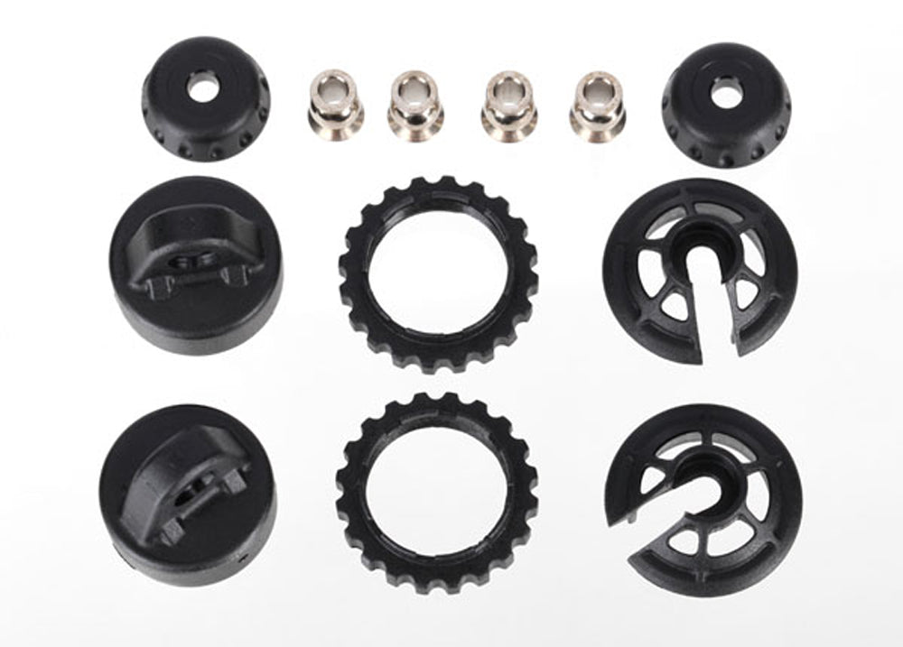 TRA7468 7468 GTR Long/XX-Long Shock Caps & Springs Retainers