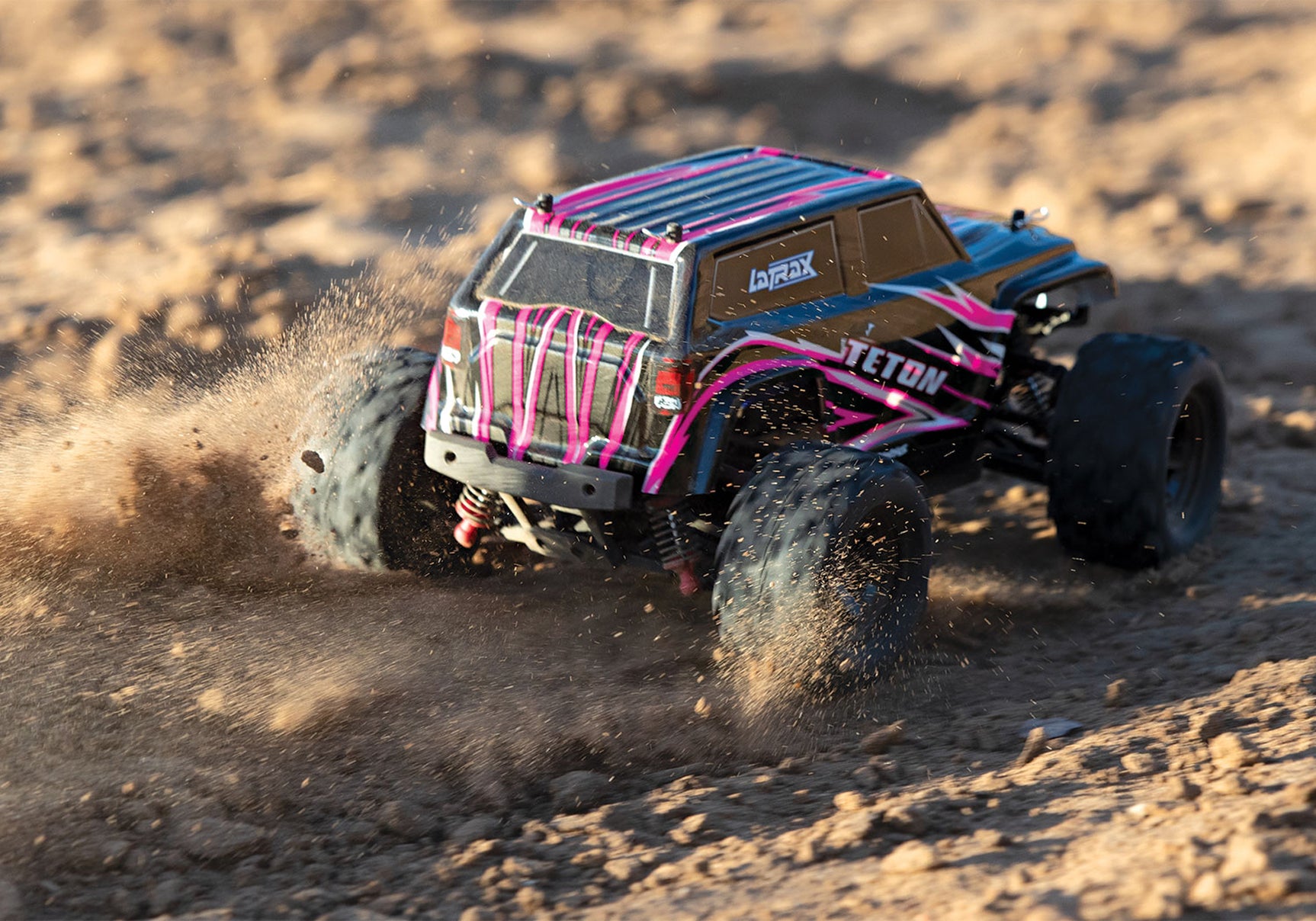 LaTrax Teton 1/18 4X4 Monster Truck RTR, Pink