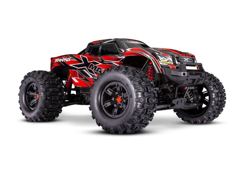 Traxxas 77096-4-RED X-Maxx 8S Belted 4X4 Monster Truck RTR, Red