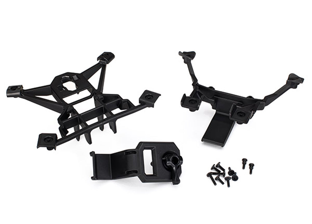 TRA7715 7715 Front & Rear Body Mounts & Screws, X-Maxx