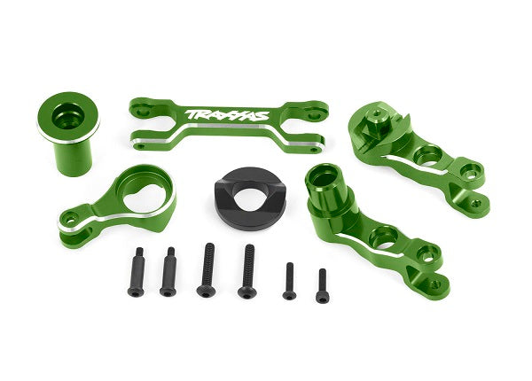 TRA7746-GRN 7746-GRN Aluminum Bellcrank Assembly, Green