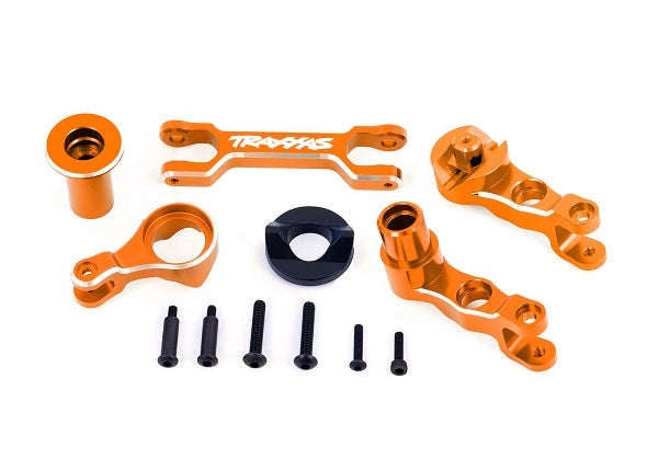 TRA7746-ORNG 7746-ORNG Aluminum Bellcrank Assembly, Orange