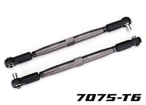 TRA7748-GRAY 7748-GRAY X-Maxx Aluminum Toe Links, Gray