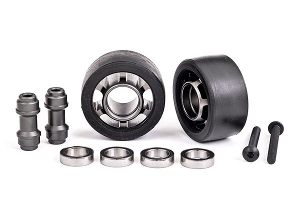 TRA7775A 7775A Wheels w/ Wheelie Bar, Axle & Bearings