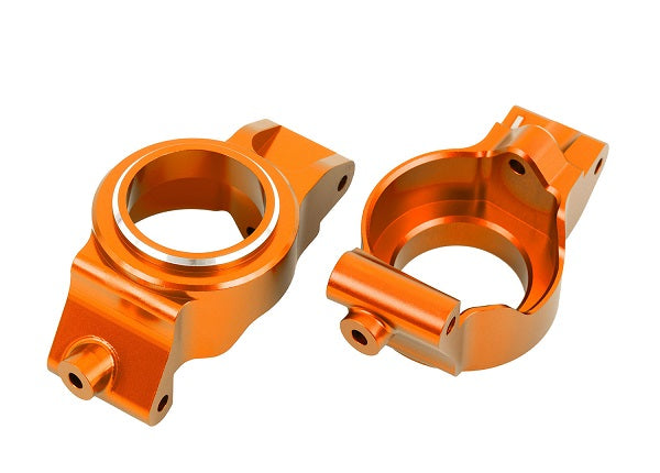 TRA7832-ORNG 7832-ORNG Aluminum Caster Blocks (C-Hubs), Left/Right, Orange