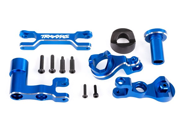 TRA7843-BLUE 7843-BLUE Aluminum Bellcrank Assembly, Blue