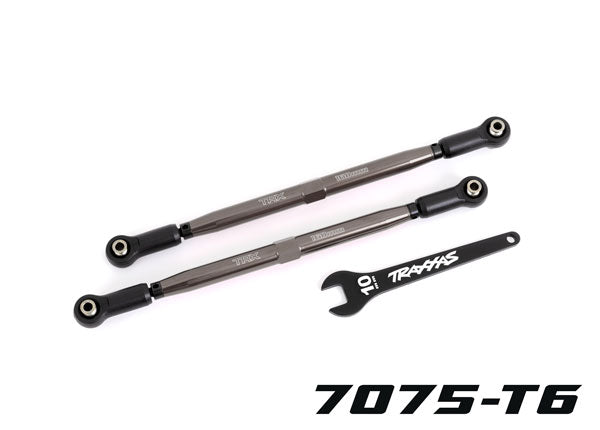 TRA7897-GRAY 7897-GRAY Front Aluminum Toe Links, Gray