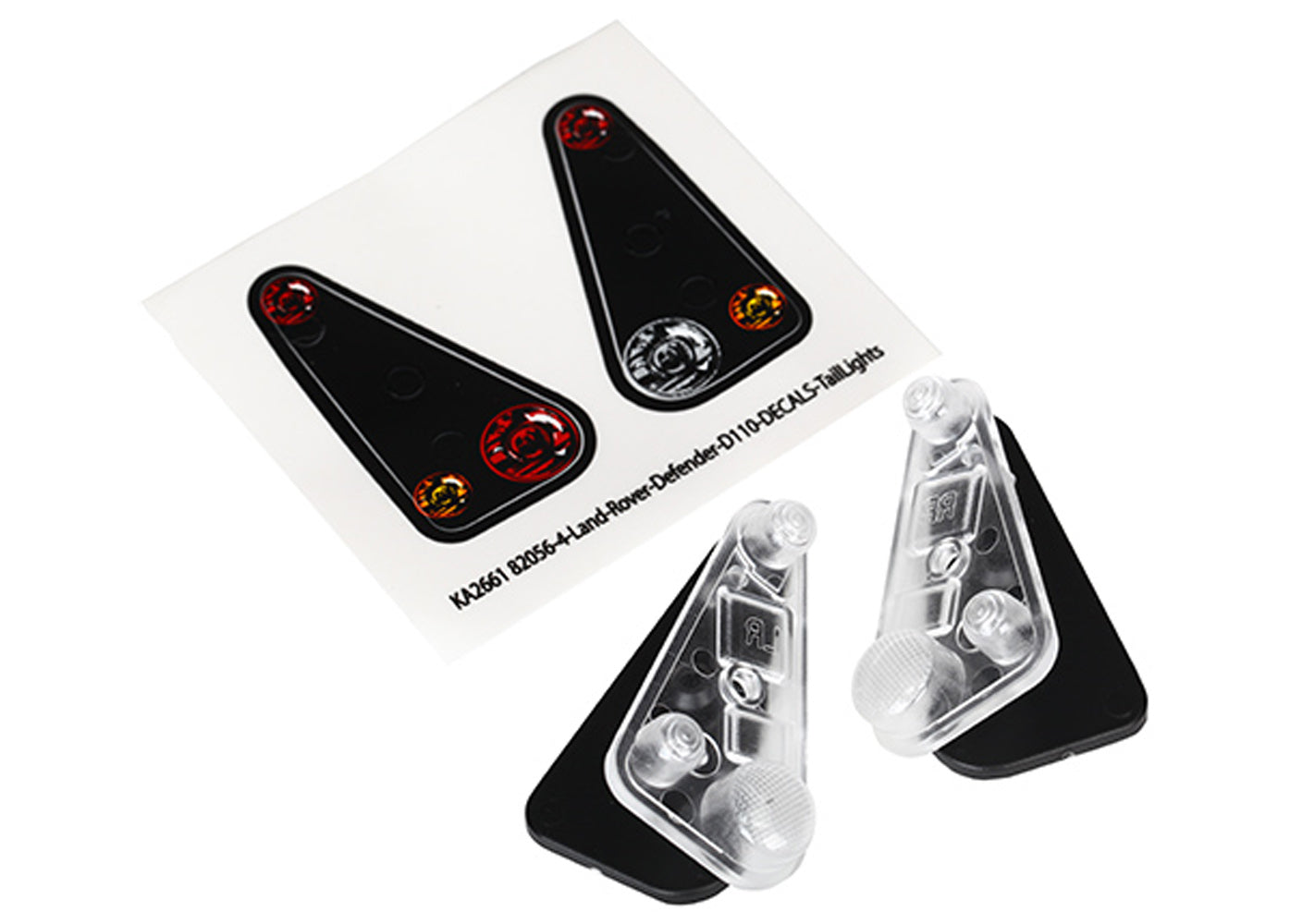 TRA8014 8014 Tail Light Housing, Lenses, Decals