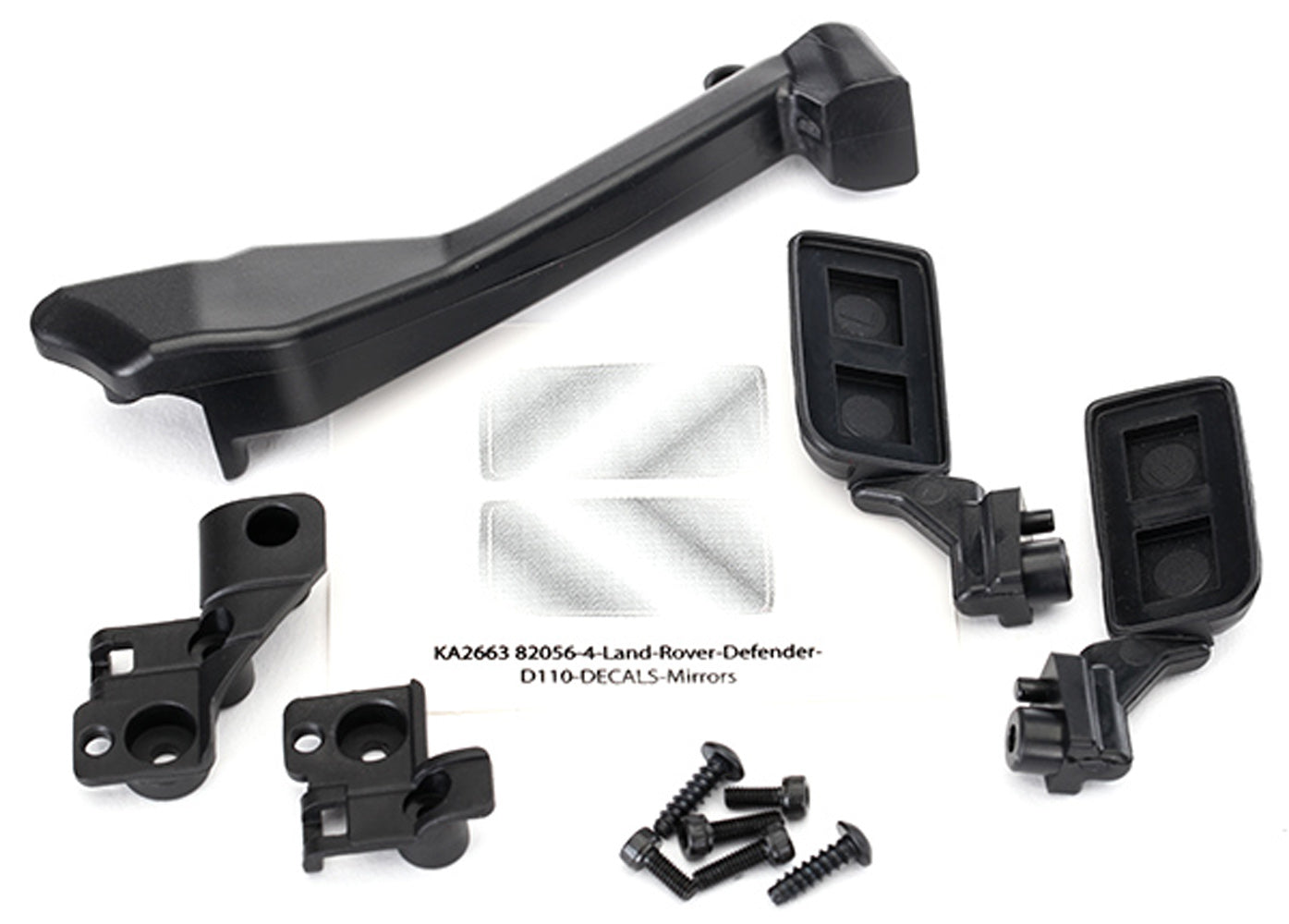 TRA8020 8020 Side Mirrors, Snorkel & Mounting Hardware