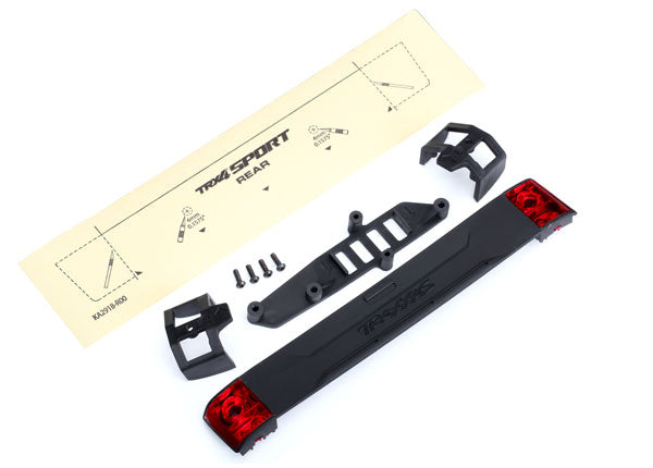 TRA8117 8117 TRX-4 Tailgate Panel, Retainers & Mount