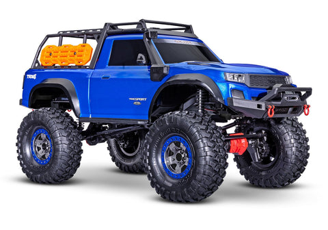 Traxxas 82044-4-BLUE TRX-4 Sport High Trail 1/10 4WD Crawler