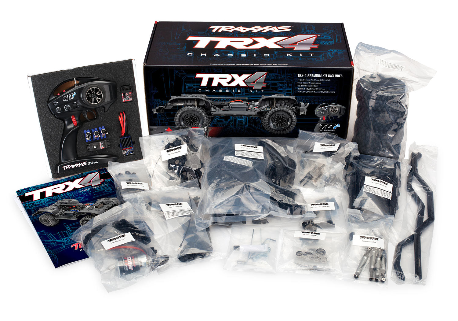 TRX-4 Clipless 1/10 4X4 Crawler Builder's Kit