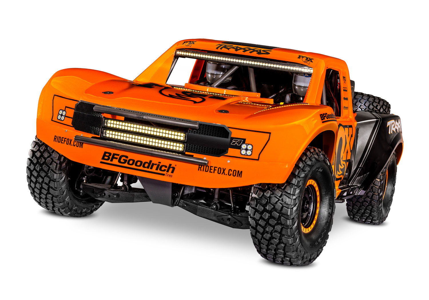 TRA85086-4-FOX1 85086-4-FOX1 Unlimited Desert Racer 4X4 Short Course Truck RTR, Fox