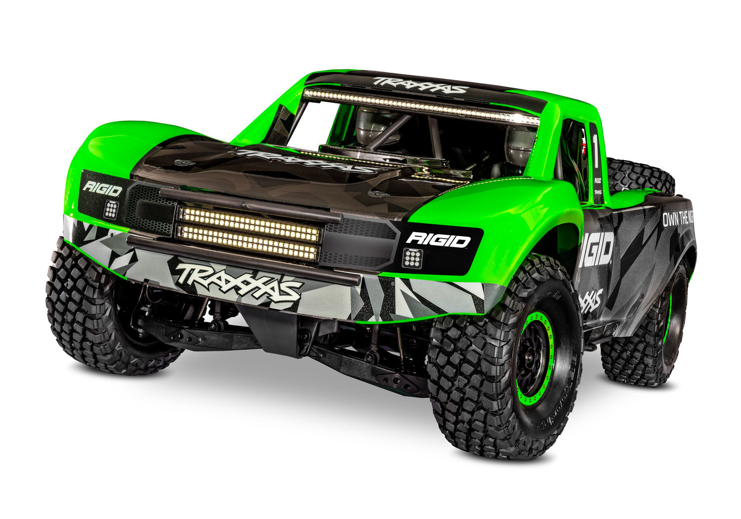 TRA85086-4-RGD1 85086-4-RGD1 Unlimited Desert Racer 4X4 Short Course Truck RTR, Rigid