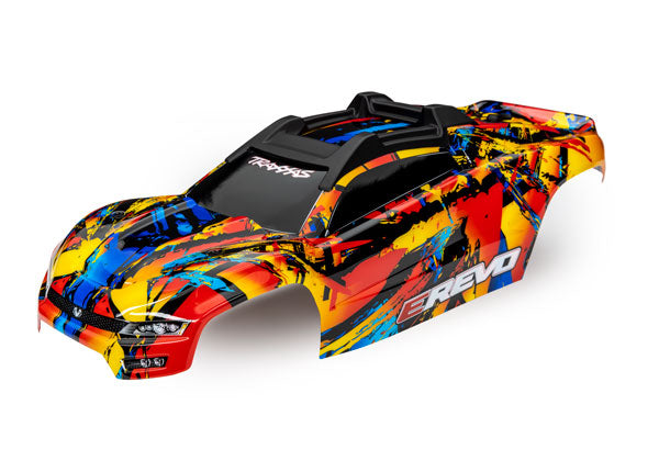 TRA8612 8612 E-Revo Body, Solar Flare