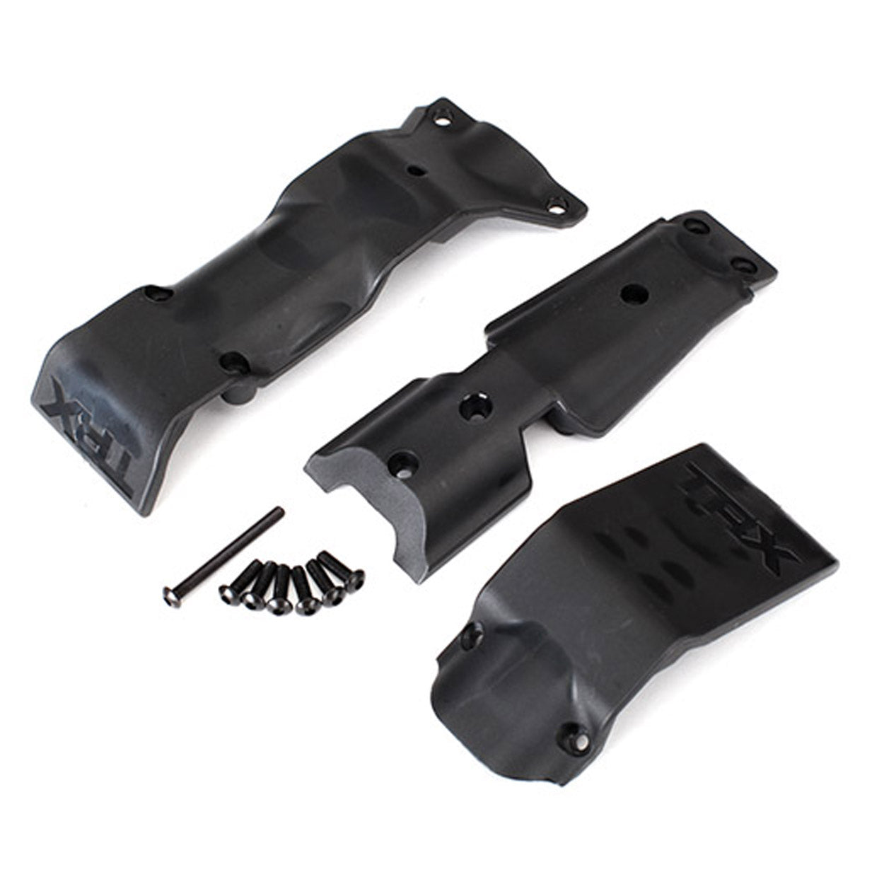 TRA8637 8637 Rear Skid Plate Set