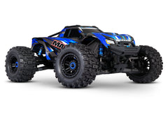TRA89086-4-BLUE 89086-4-BLUE Maxx 1/10 4WD Monster Truck w/ Widemaxx, Blue