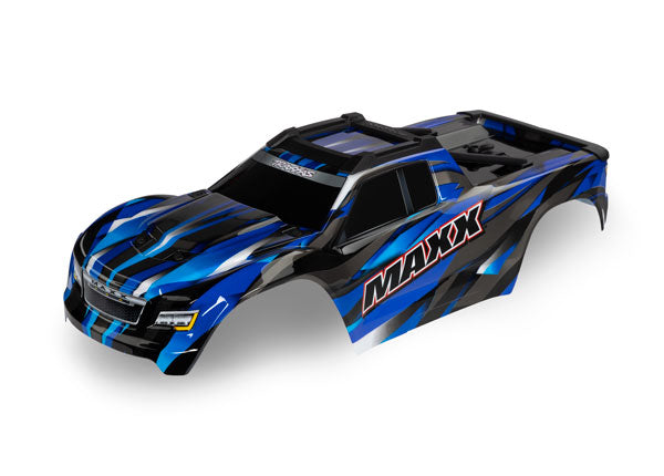 TRA8918A 8918A Maxx Body for Extended Chassis, Blue