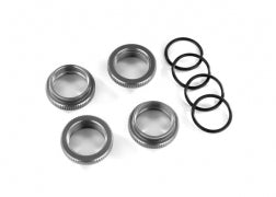 TRA8968-GRAY 8968-GRAY Aluminum Spring Retainer, Gray