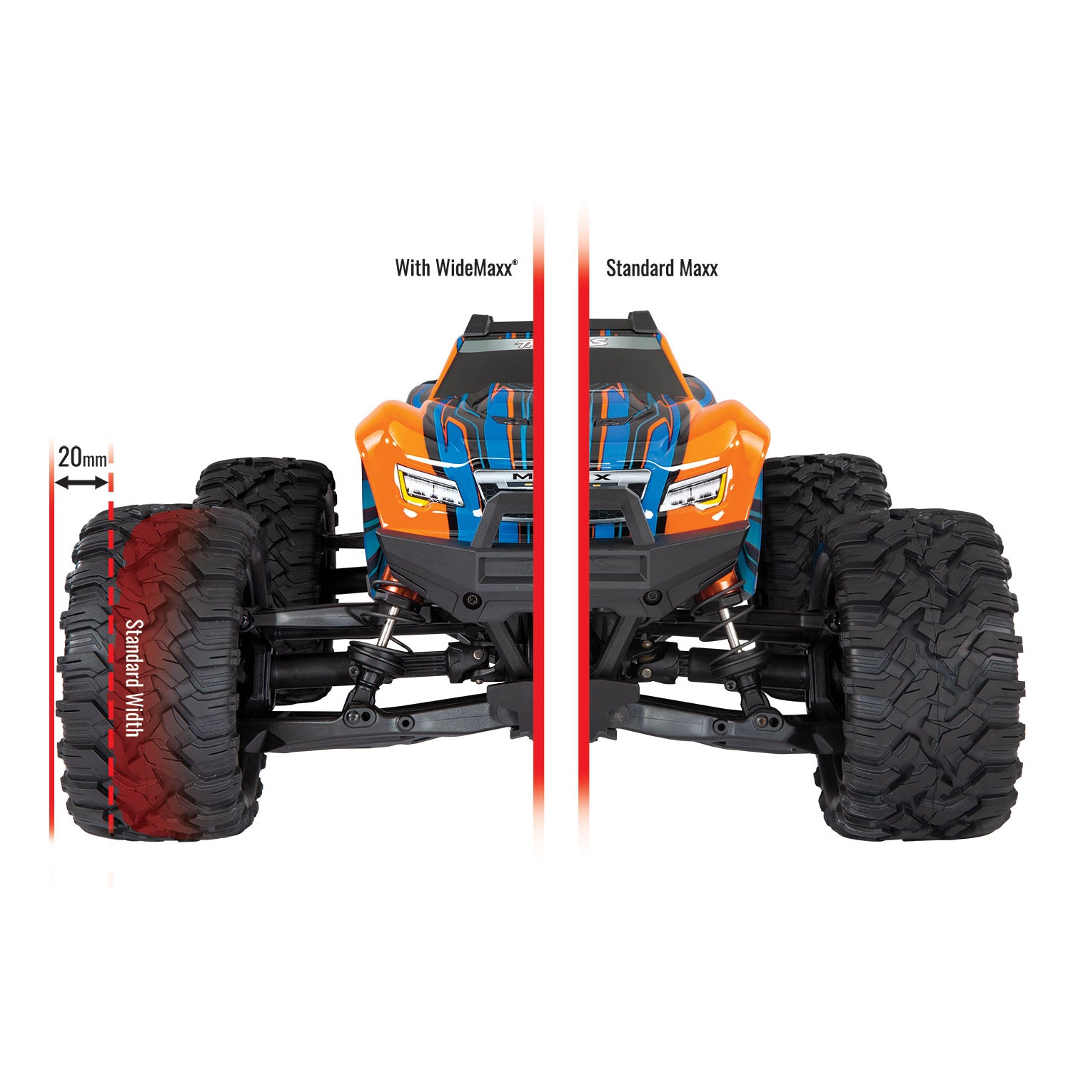 WideMaxx Suspension Kit, Red
