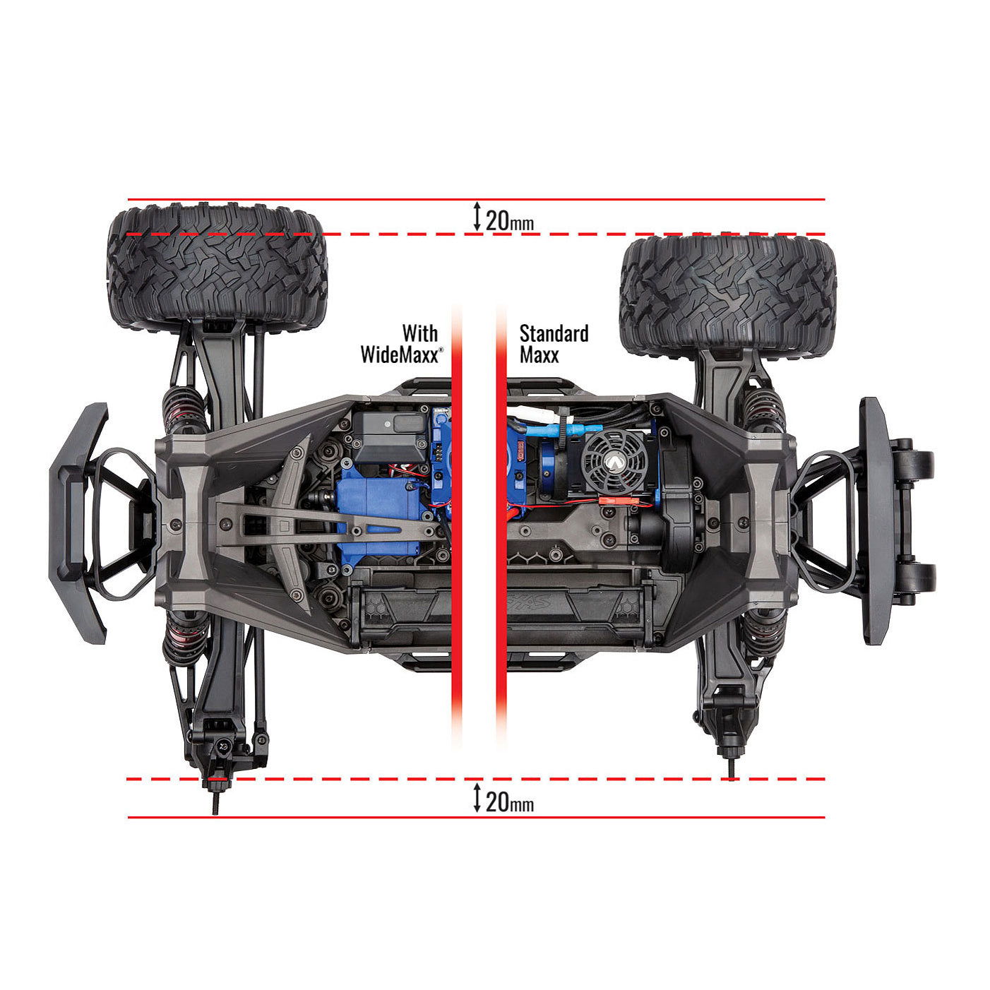 WideMaxx Suspension Kit, Red