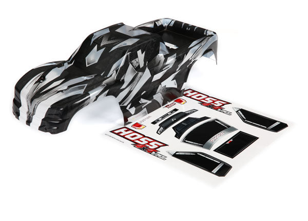 TRA9011X 9011X Hoss 4X4 VXL Body, Unpainted w/ ProGraphix