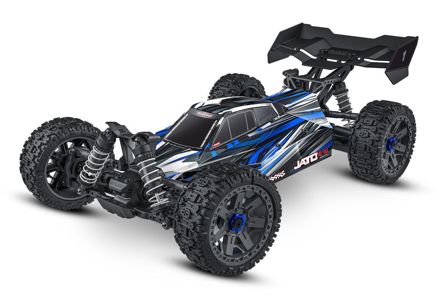 TRA90154-4-BLUE 90154-4-BLUE Jato 4X4 BL-2S Brushless 1/8 Buggy, Blue
