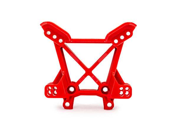 TRA9033-RED 9033-RED Front Shock Tower, Red