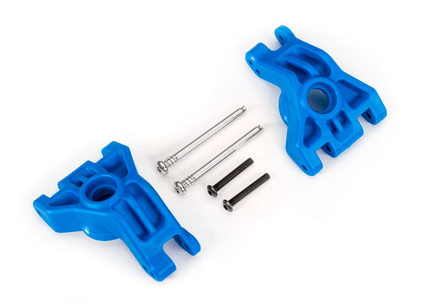 TRA9050X 9050X Left and Right Stub Axle Carriers, Blue