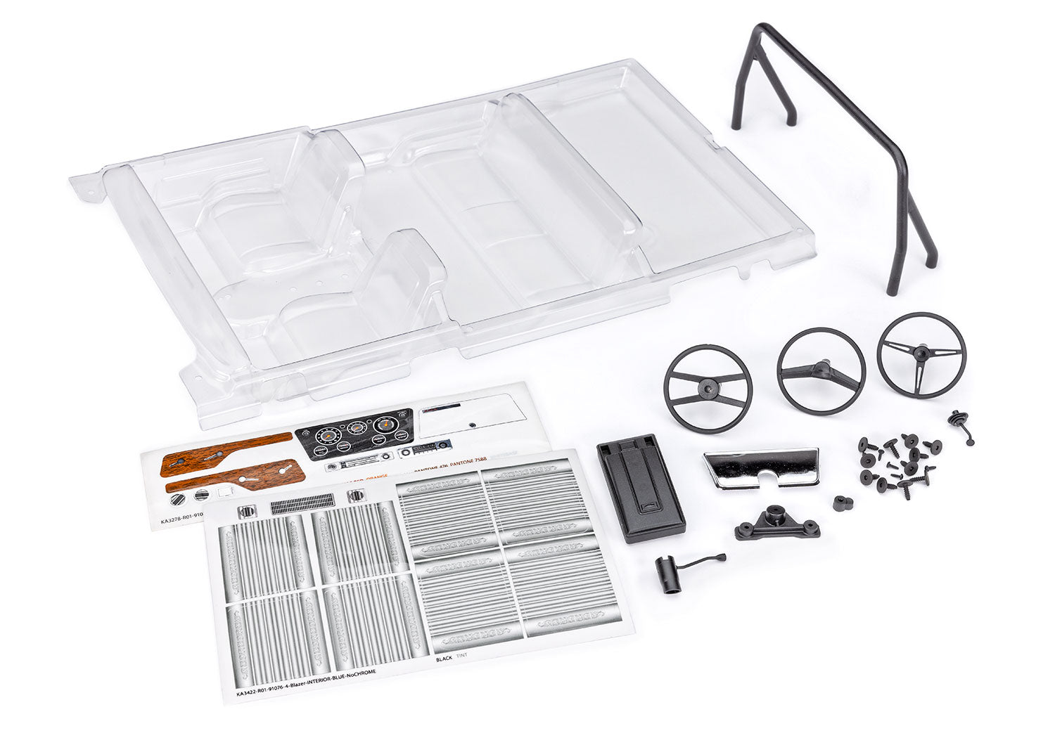 TRA9114 9114 1969-1972 Chevrolet Blazer Body Interior, Clear