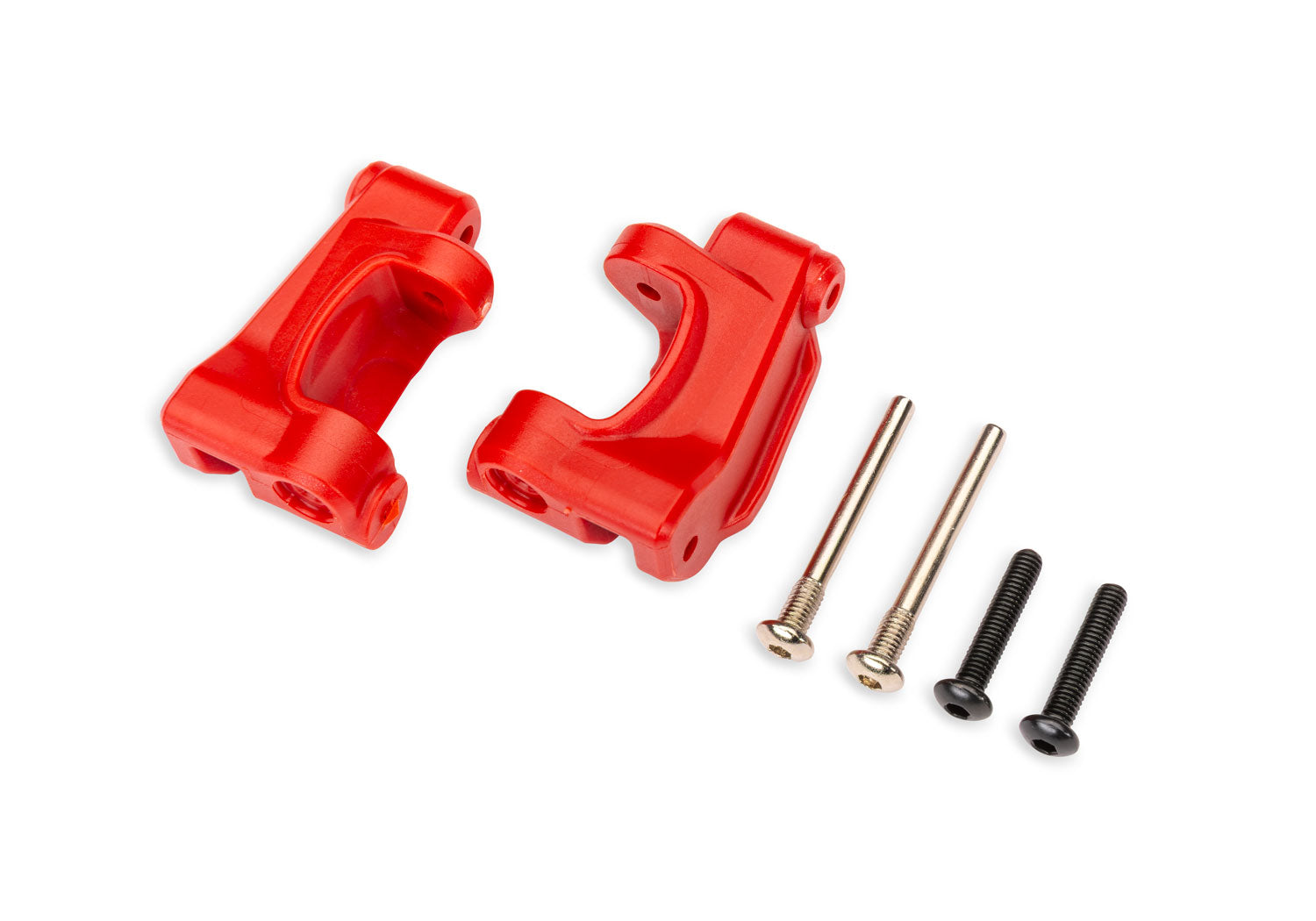 TRA9136X-RED 9136X-RED Extreme Heavy-Duty Caster Blocks, L&R, Red