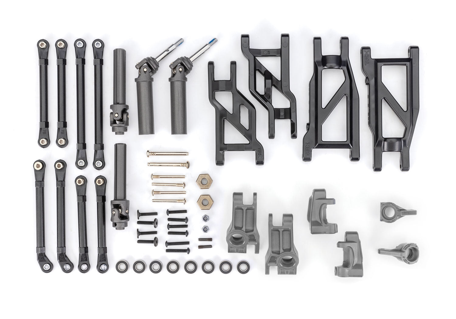 TRA9180-GRAY 9180-GRAY Outer Driveline & Suspension Upgrade Kit, Gray