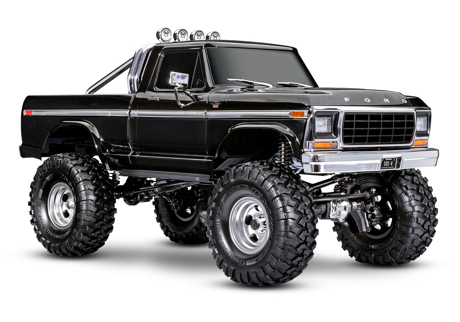 TRA92046-4-BLK 92046-4-BLK TRX-4 1979 Ford F-150 Ranger 1/10 4X4 Crawler RTR, Black