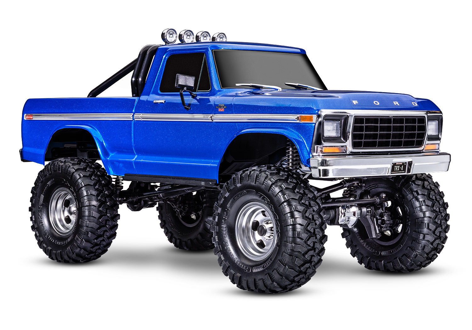 TRA92046-4-BLUE 92046-4-BLUE TRX-4 1979 Ford F-150 Ranger 1/10 4X4 Crawler RTR, Blue