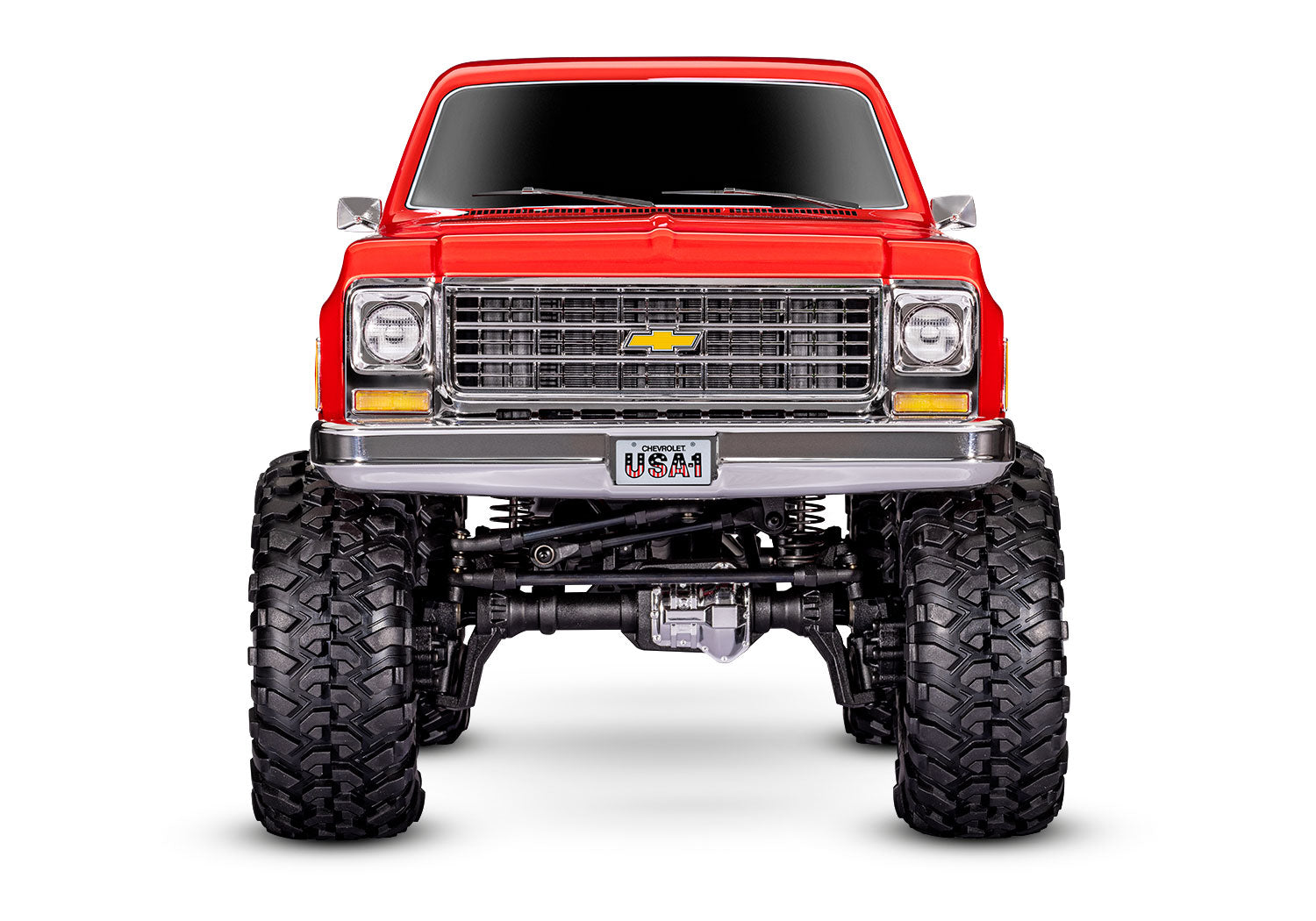 TRX-4 1979 Chevy K10 1/10 4X4 Crawler RTR, Red