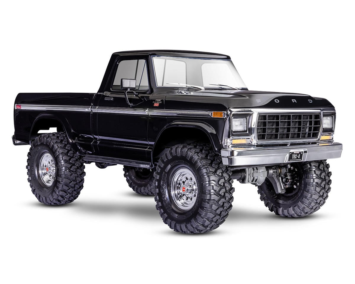 TRA92144-4-BLK 92144-4-BLK TRX-4 1979 Ford F-150 RTR Trail Crawler, Black