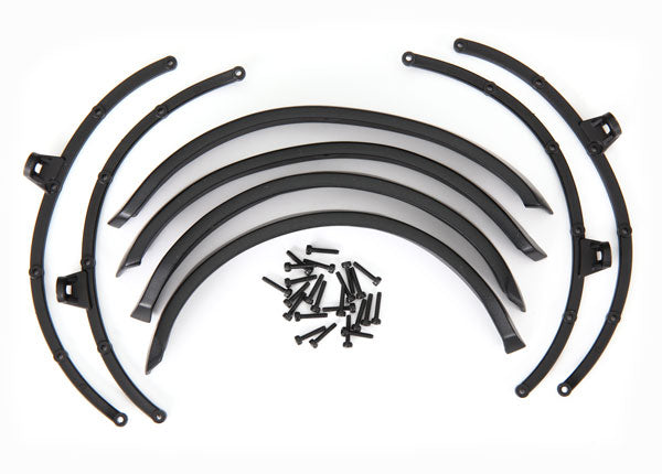 TRA9227 9227 Fender Flares (Front & Rear) for 2021 Ford Bronco Body