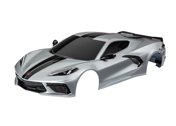 TRA9311T 9311T Chevrolet Corvette Stingray Body, Complete, Silver