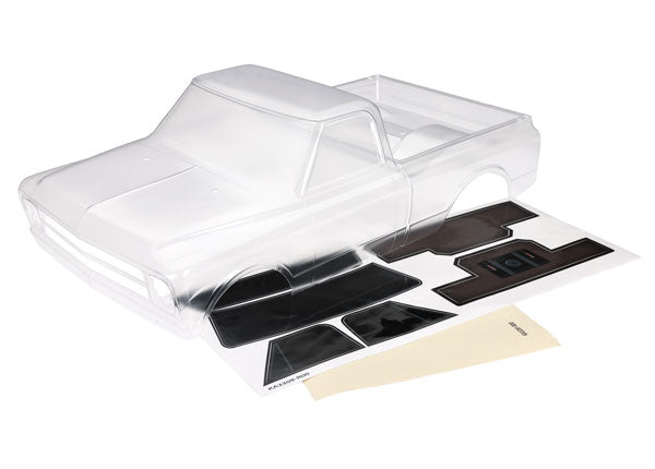 TRA9411 9411 Chevrolet C10 Body, Clear/Unpainted