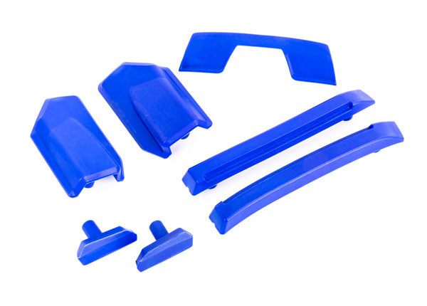 TRA9510X 9510X Reinforcement Set for Sledge Body, Blue