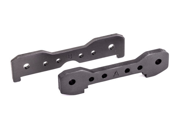 TRA9527A 9527A Front Aluminum Tie Bars, Black