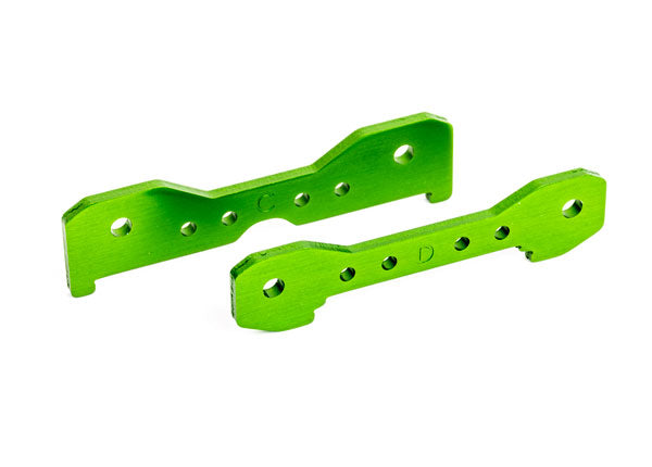 TRA9528G 9528G Rear Aluminum Tie Bars, Green