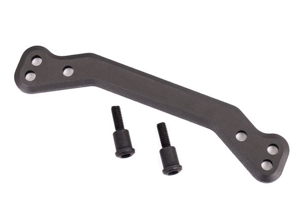 TRA9546A 9546A Aluminum Steering Draglink w/ 3x14mm SS, Gray